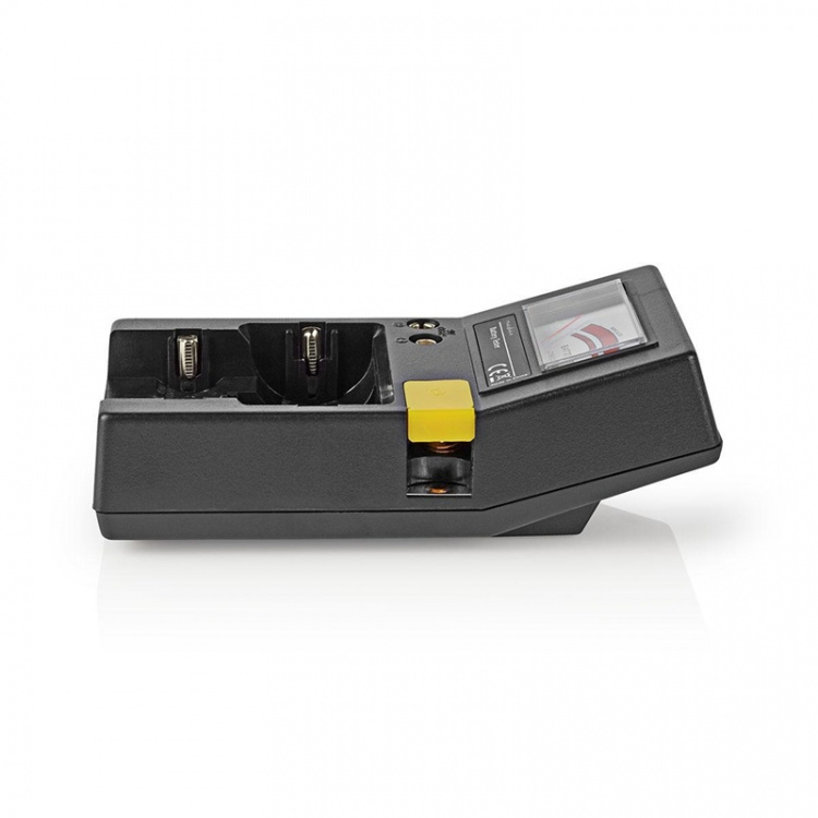 Nedis Battery Tester | 9V - AA - AAA - Button Cell - C - D | Sort