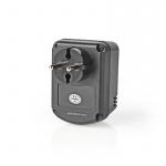 Nedis Strøm Converter | Nettstrøm drevet | 230 V AC 50 Hz | 30 W | Jordet kontakt | Sort