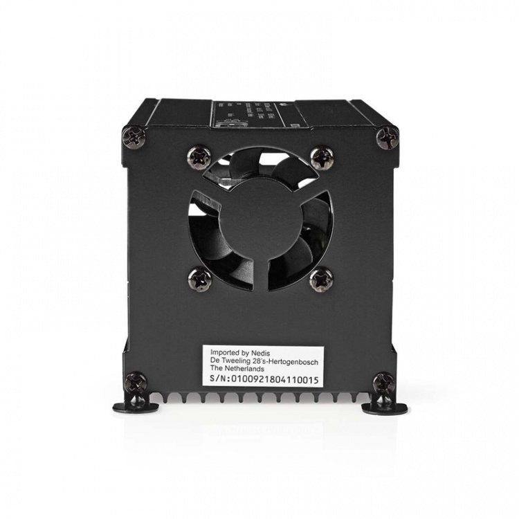 Nedis Strøm Converter | Bil Drevet | 24 V DC | 12 V DC | 240 W | Skru Terminal | Equalizer med sikring | Sort