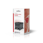 Nedis Strøm Converter | Bil Drevet | 24 V DC | 12 V DC | 240 W | Skru Terminal | Equalizer med sikring | Sort