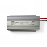 Nedis Power Inverter Modifisert sinusbølge | Inngangsspenning: 12 V DC | Enhetens strømuttak: Type F (CEE 7/3) | 230 V AC 50 Hz | 1700 W | Topp effekt: 3000 W | Skru Terminal | Sølv