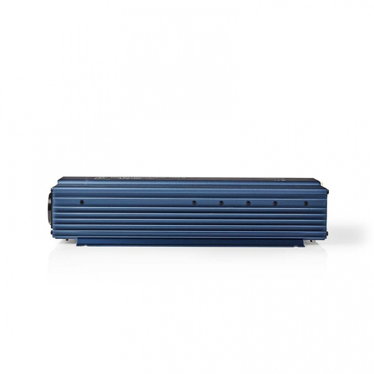 Nedis Power Inverter Pure Sine Wave | Inngangsspenning: 12 V DC | Enhetens strømuttak: Type F (CEE 7/3) | 230 V AC 50 Hz | 1000 W | Topp effekt: 2000 W | Skru Terminal | Pure Sine Wave | Sikring | Blå Nedis Power Inverter Pure Sine Wave | Inngangsspenning: 12 V DC | Enhetens strømuttak: Type F (CEE 7/3) | 230 V AC 50 Hz | 1000 W | Topp effekt: 2000 W | Skru Terminal | Pure Sine Wave | Sikring | Blå
