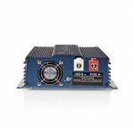 Nedis Power Inverter Pure Sine Wave | Inngangsspenning: 24 V DC | Enhetens strømuttak: Type F (CEE 7/3) | 230 V AC 50 Hz | 1000 W | Topp effekt: 2000 W | Skru Terminal | Pure Sine Wave | Sikring | Blå