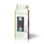 Nedis Head Cleaning Tape | 20 ml | VHS Hoder | Sort Nedis Head Cleaning Tape | 20 ml | VHS Hoder | Sort