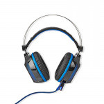 Nedis Gaming Headset | Over-Ear | Surround | USB Type-A | Bøyelig & Uttrekkbar Mikrofon | 2.10 m | Normal Lighting Nedis Gaming Headset | Over-Ear | Surround | USB Type-A | Bøyelig & Uttrekkbar Mikrofon | 2.10 m | Normal Lighting