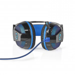 Nedis Gaming Headset | Over-Ear | Surround | USB Type-A | Bøyelig & Uttrekkbar Mikrofon | 2.10 m | Normal Lighting Nedis Gaming Headset | Over-Ear | Surround | USB Type-A | Bøyelig & Uttrekkbar Mikrofon | 2.10 m | Normal Lighting