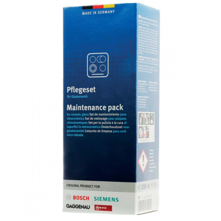 bosch Vedlikeholdssett for glasskeramiske kokeplater