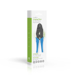 Nedis Crimp pliers | BNC / F / RG58 / RG59 | Plier | Metall / PVC | Blå / Sort