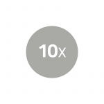 Nedis Hook og Loop Cable Binder | Plastpose | Grå | 10 stk Nedis Hook og Loop Cable Binder | Plastpose | Grå | 10 stk