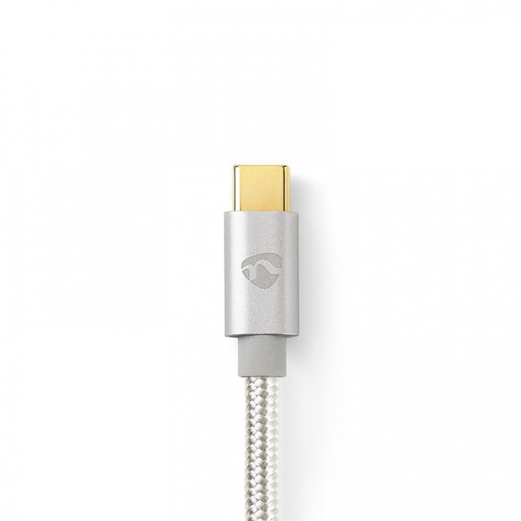 Nedis USB-kabel | USB 2.0 | USB-C™ Hann | USB Micro-B Han | 10 W | 480 Mbps | Gull belagt | 2.00 m | Rund | Flettet / Nylon | Aluminium | Deksel Vindusboks Nedis USB-kabel | USB 2.0 | USB-C™ Hann | USB Micro-B Han | 10 W | 480 Mbps | Gull belagt | 2.00 m | Rund | Flettet / Nylon | Aluminium | Deksel Vindusboks