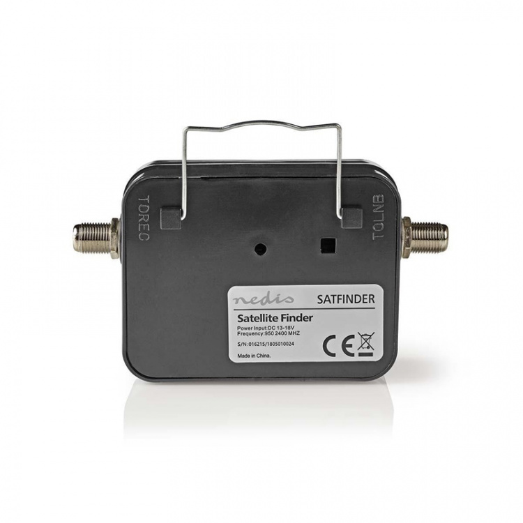 Nedis Satellittsignalstyrke Meter | 950-2400 MHz | Inngangsfølsomhet: 83 dB | Utgangsnivå: 102 dBuV | Sort Nedis Satellittsignalstyrke Meter | 950-2400 MHz | Inngangsfølsomhet: 83 dB | Utgangsnivå: 102 dBuV | Sort