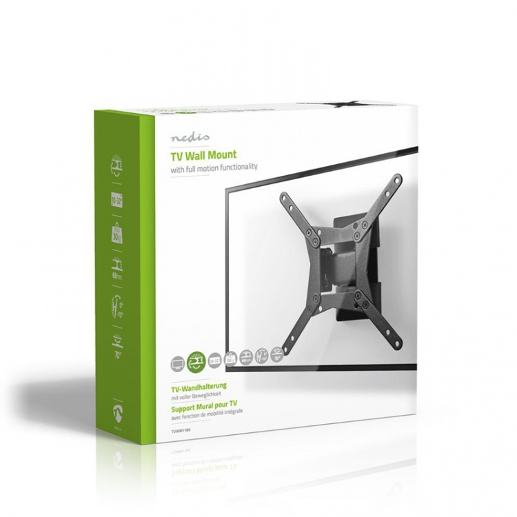 Nedis Full Motion TV Veggfeste | 10 - 32 