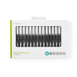 Nedis Precision Skrutrekkersett | 3x PH / 4x Flat / 4x Hex / 4x Tx