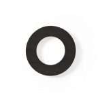 Nedis Gummipakning for Slanger | 1/2\'\' | 10 stk. | Sort