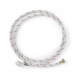Nedis Nylon Inlet Hose | 1/2\'\' | 3/4\'\' | 10 Bar | 90 °C | 2.00 m | Bruksområde: Rett / Vaskemaskin | Nylon | Hvit / Rød Nedis Nylon Inlet Hose | 1/2\'\' | 3/4\'\' | 10 Bar | 90 °C | 2.00 m | Bruksområde: Rett / Vaskemaskin | Nylon | Hvit / Rød