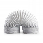 Nedis Air Outlet Hose PVC | 100 mm | 3.00 m | Egnet for: Air Ventilation / Tumble Dryers | Hvit
