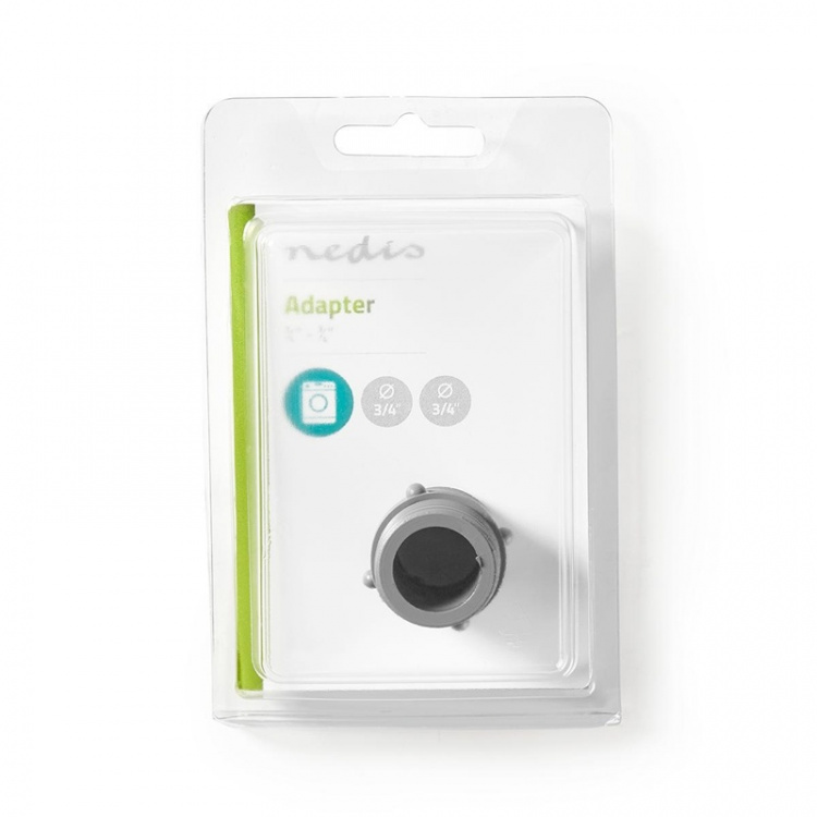 Nedis slange Connector | 3/4\'\' | 3/4\'\' | Plast | Grå