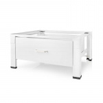 Nedis Stå for vaskemaskin og tørketrommel | Skuff | 150 kg | Hvit