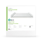 Nedis Universal Stacking Kit for vaskemaskin og tørketrommel | Uttrekkbar hylle | Hvit
