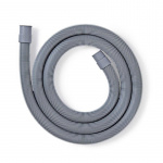 Nedis Outlet Hose | 21 mm | 19 mm | 1.5 Bar | 90 °C | 2.50 m | Bruksområde: Rett / Vaskemaskin | Grå