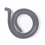 Nedis Outlet Hose | 22 mm | 19 mm | 0.5 Bar | 60 °C | 2.00 m | Bruksområde: Rett / Vaskemaskin | Grå