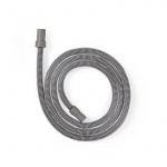 Nedis Outlet Hose | 8 mm | 10 mm | 1.50 m | Bruksområde: Kondenstørker | Gummi / Plast | Grå