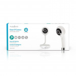 Nedis SmartLife Innendørs kamera | Full HD 1080p | Cloud Storage (valgfritt) / microSD (ikke inkludert) | Med bevegelses sensor | Nattsyn | Hvit Nedis SmartLife Innendørs kamera | Full HD 1080p | Cloud Storage (valgfritt) / microSD (ikke inkludert) | Med bevegelses sensor | Nattsyn | Hvit