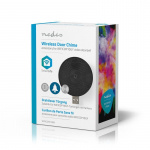 Nedis SmartLife-Klokke | RF, frequency 433 Mhz | Tilbehør til: WIFICDP10GY / WIFICDP30WT / WIFICDP40CWT | USB-Strøm | 4 Lyder | 5 V DC | Justerbar volum | Sort Nedis SmartLife-Klokke | RF, frequency 433 Mhz | Tilbehør til: WIFICDP10GY / WIFICDP30WT / WIFICDP40CWT | USB-Strøm | 4 Lyder | 5 V DC | Justerbar volum | Sort