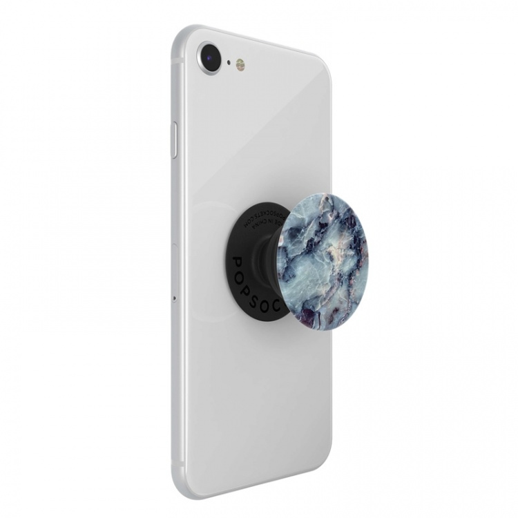 PopSockets Blue Marble Avtagbart Grip med stativfunksjon PopSockets Blue Marble Avtagbart Grip med stativfunksjon