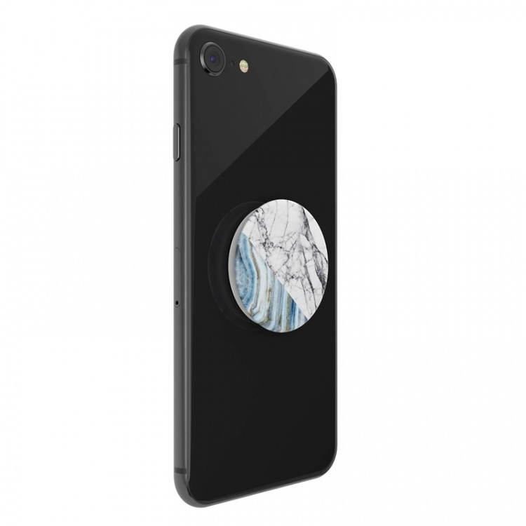 PopSockets Aegean Marble Avtagbart Grip med stativfunksjon