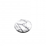 POPSOCKETS Dove White Marble Avtagbart Grip med stativfunksjon