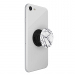 POPSOCKETS Dove White Marble Avtagbart Grip med stativfunksjon
