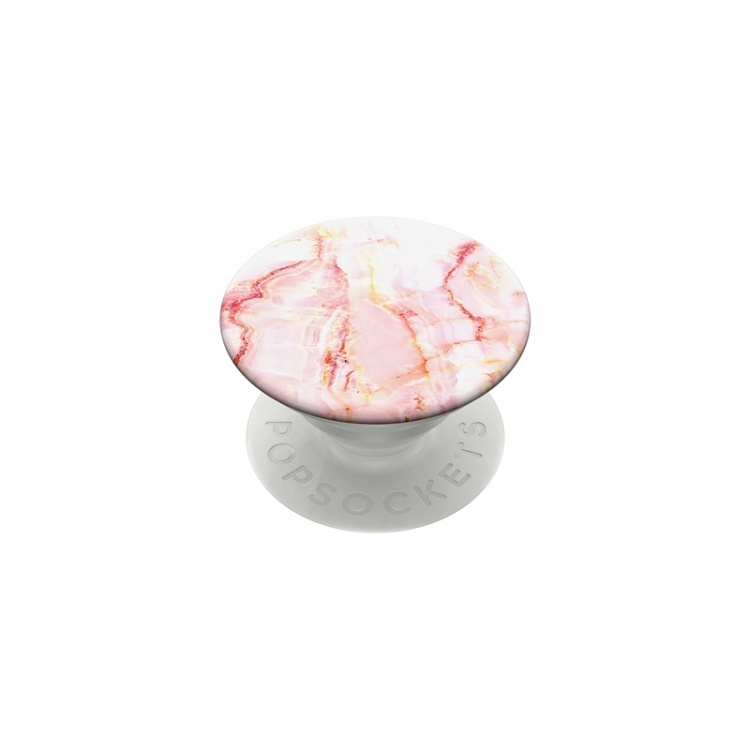 POPSOCKETS Rose Marble Avtagbart Grip med stativfunksjon