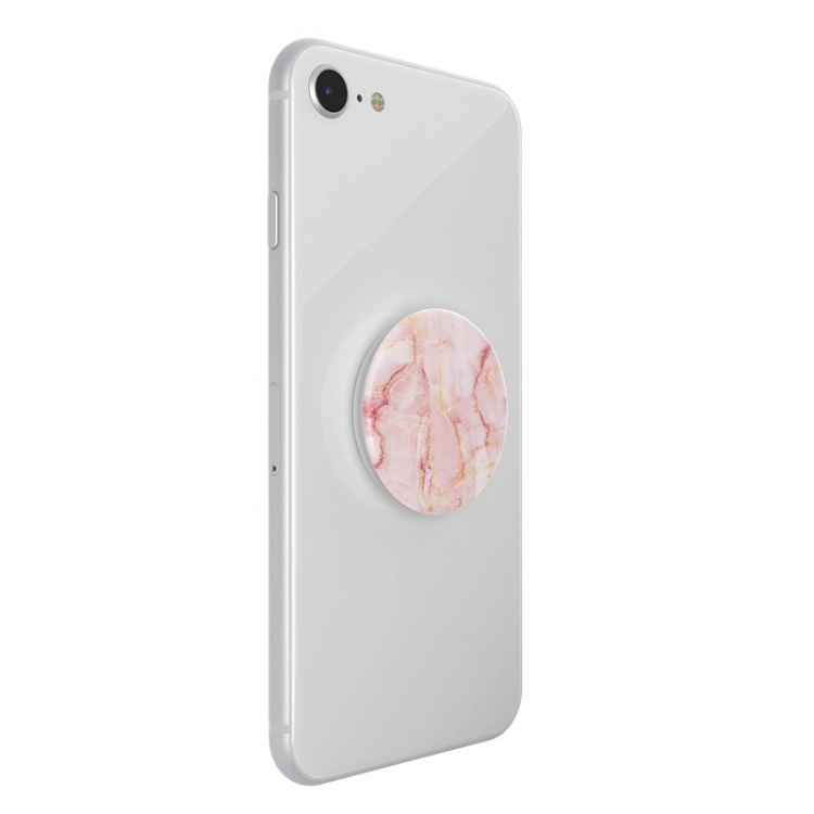 POPSOCKETS Rose Marble Avtagbart Grip med stativfunksjon