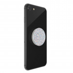 PopSockets Sparkle Snow White Avtagbart Grip med stativfunksjon Premium