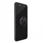 PopSockets Sparkle Black Avtagbart Grip med stativfunksjon Premium