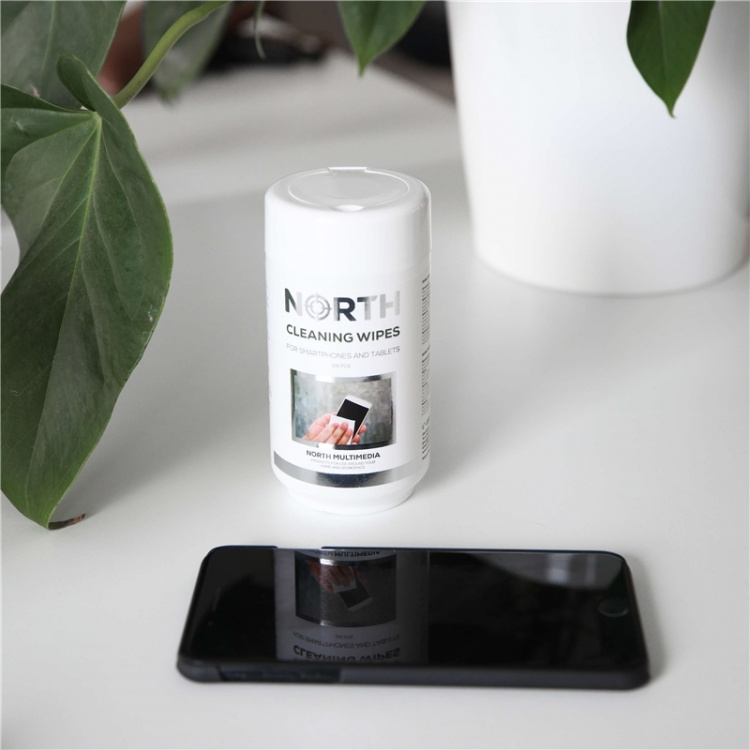 North Rengjøringsklut Mobil og Tablet 100-pk North Rengjøringsklut Mobil og Tablet 100-pk