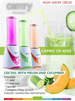Camry CR 4059G Blender, grønn