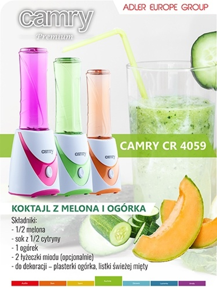 Camry CR 4059G Blender, grønn