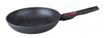 Herzberg Stekepanne med avtakbart håndtak, 28 cm