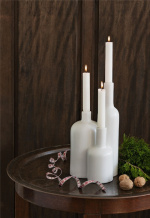 Orrefors Jernverk Lysestake, hvit Orrefors Jernverk Lysestake, hvit