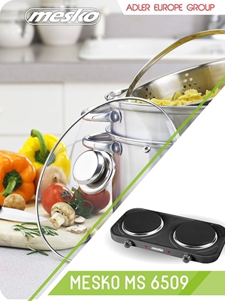 Mesko MS 6509 Dobbel kokeplate