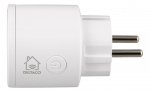 DELTACO SMART HOME bryter, WiFi, 1xCEE 7/3, 10A, timer, hvit DELTACO SMART HOME bryter, WiFi, 1xCEE 7/3, 10A, timer, hvit