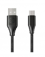 Forever Core - Fast Charge microUSB Synkroniserings-/ladekabel (3A), 1,5 m