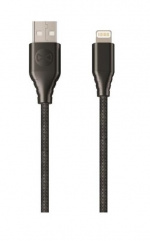 Forever Core - Fast Charge Lightning synkroniserings-/ladekabel (2,4A), 3 m
