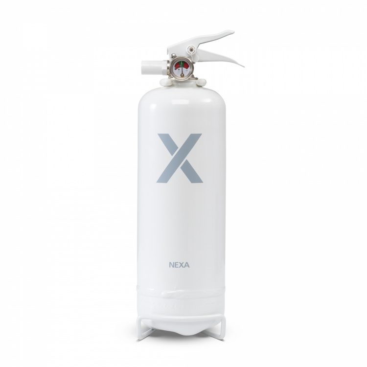 Nexa Brann & Sikkerhet Brannslukningsapparat Hvit 1kg 8A Nexa Brann & Sikkerhet Brannslukningsapparat Hvit 1kg 8A