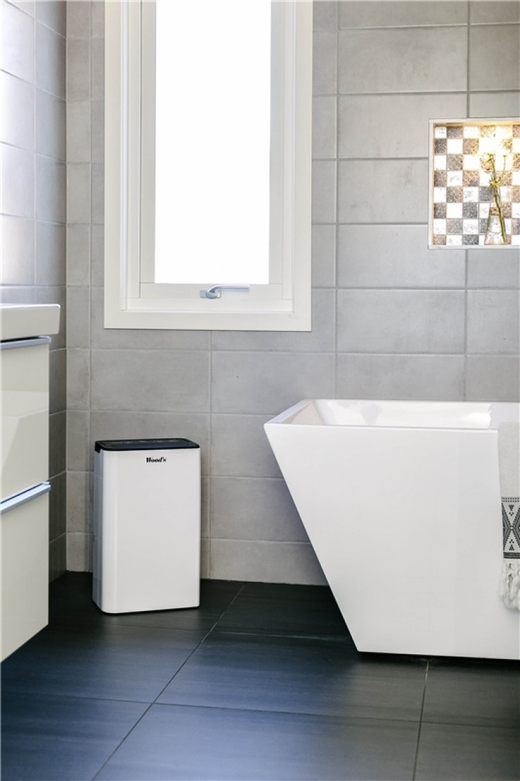 Wood\'s MDK11 - energieffektiv avfukter for mindre rom og bad