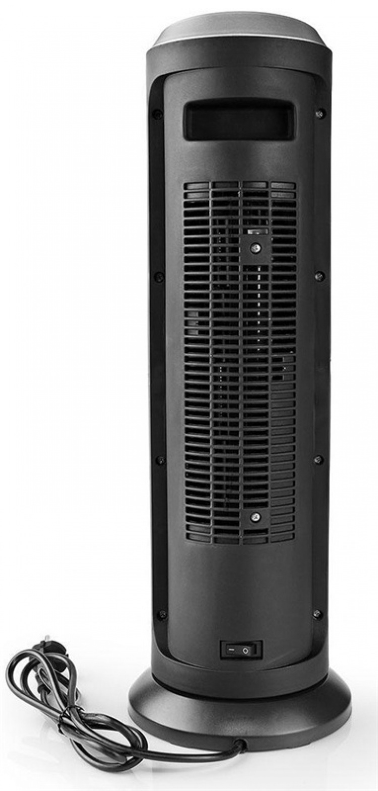 Nedis SmartLife Keramisk PTC Varmevifte | Wi-Fi | 2000 W | 3 Varmeinnstillinger | Svingning | Display | 15 - 35 °C | Android™ / IOS | Sort