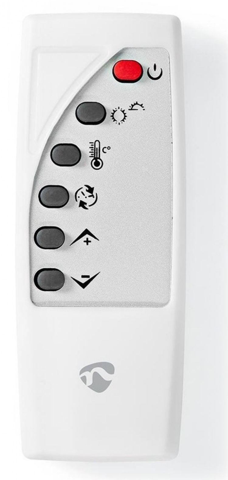 Nedis SmartLife Konveksjon Varmeapparat | Egnet til bad | Glasspanel | 2000 W | 2 Varmeinnstillinger | LED | 15 - 35 °C | Justerbar termostat | Hvit