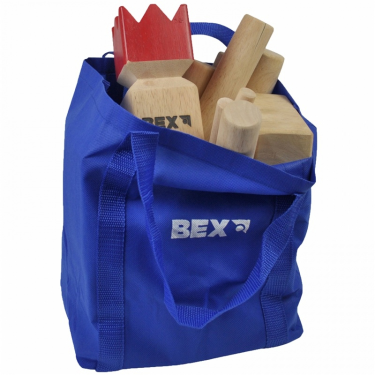 Bex Kubb Original Rød konge